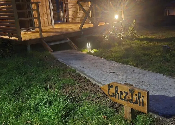 בקתה Tiny House Chez Lili *